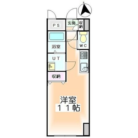 あいの里教育大駅 徒歩1分 9階の物件間取画像